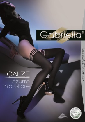 gabriella calze-azurro-microfiber hold-up kousen